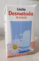 Mängden socker i Leche desnatada de Galicia