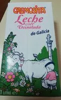 Mängden socker i Leche desnatada de Galicia