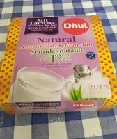 Mängden socker i Yogurt natural azucarado semidesnatado