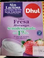 Mängden socker i Yogurt sabor fresa
