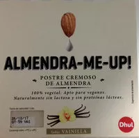 Mängden socker i Almendra-Me-Up! Postre cremoso de almendra sabor vainilla