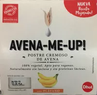 Mängden socker i Postre cremoso de avena Plátano