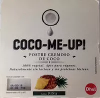 Mängden socker i Postre cremoso de coco Piña