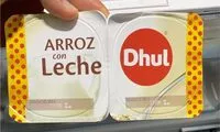 Mängden socker i Arroz con leche