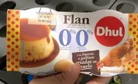 Mängden socker i Flan