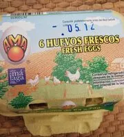 Mängden socker i Huevos frescos