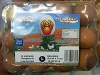Mängden socker i Huevos frescos denominación Málaga