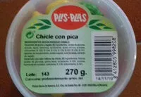 Mängden socker i Chicle con pica