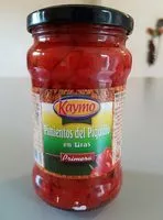 Mängden socker i Pimientos del piquillo