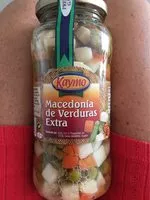 Mängden socker i Macédoine de verdure