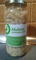 Mängden socker i Alubias categoría extra
