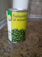 Mängden socker i Guisantes al natural