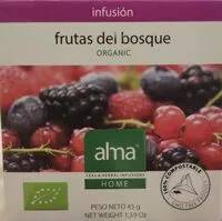 Mängden socker i Infusión Frutas del Bosque
