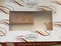 Mängden socker i Empanada de atun en hojaldre