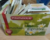 Mängden socker i Multinfusión digestive