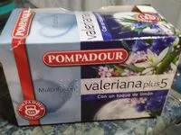 Mängden socker i Valeriana plus 5
