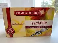 Mängden socker i Multinfusión Saciante POMPADOUR