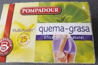 Mängden socker i Multinfusión quema-grasa