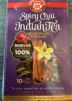Mängden socker i Spicy chai indian tea