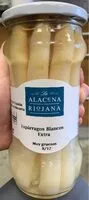 Mängden socker i Esparragos blancos extra muy gruesos 8/12