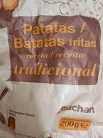 Mängden socker i Patatas fritas receta tradicional