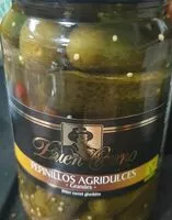 Mängden socker i Pepinillos agridulces