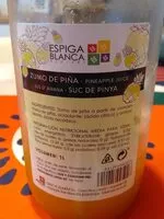 Mängden socker i Zumo de piña