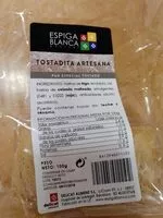 Mängden socker i Tostadita artesana