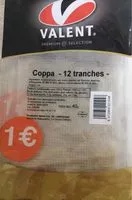 Mängden socker i Coppa 12 tranches