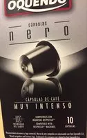 Mängden socker i Capsule nero