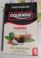 Mängden socker i Cápsulas FURORE para Nespresso