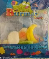 Mängden socker i Caramelos de goma