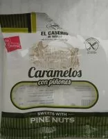 Mängden socker i Caramelos con piñones