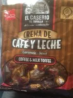 Mängden socker i Caramelos Crema Cafe y Leche