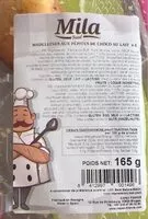 Mängden socker i Madeleine pepites chocolat au lait