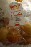 Mängden socker i Magdalenas concha