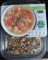 Mängden socker i Sopa Juliana Deshidratada