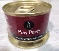 Mängden socker i Mousse de Foie de Canard