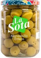 Mängden socker i Aceitunas manzanilla