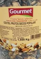 Mängden socker i Còctel frutos secos popular