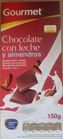Mängden socker i Chocolare con leche y almendras