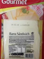 Mängden socker i Barra sandwich