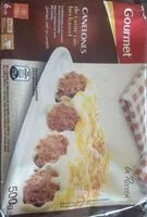 Mängden socker i Canelones de carne con bechamel