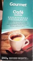 Mängden socker i Café molido descafeinado mezcla 50)50