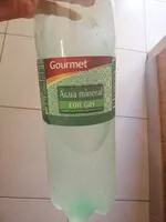 Mängden socker i Agua mineral con gas