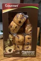 Mängden socker i Madeleines fourrées au cacao