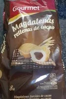 Mängden socker i Magdalenas rellenas de cacao