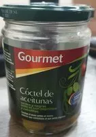 Mängden socker i Cóctel de Aceitunas Verdes y Negras Enteras con Pepinillos y Cebollitas