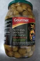 Mängden socker i Aceitunas Perdigón con hueso