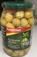 Mängden socker i Aceitunas aliñadas